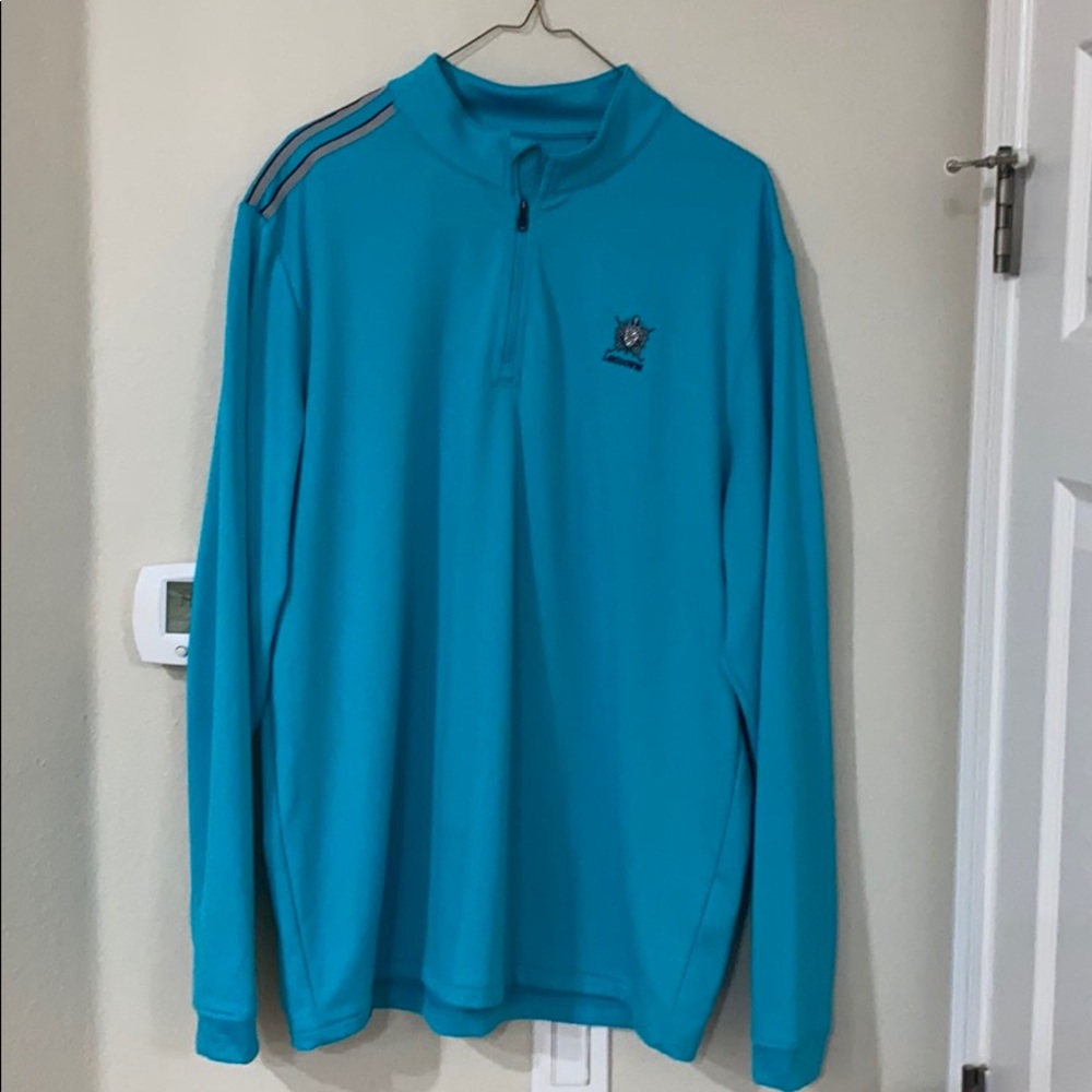 Adidas 3/4 zip pull over
